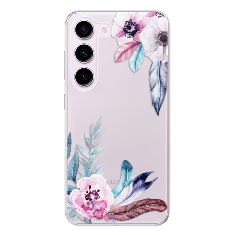 Odolné silikonové pouzdro iSaprio - Flower Pattern 04 - Samsung Galaxy S23 5G