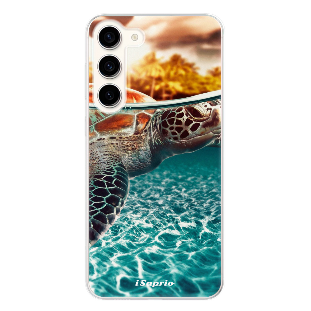 Odolné silikonové pouzdro iSaprio - Turtle 01 - Samsung Galaxy S23+ 5G