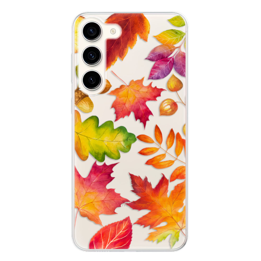 Odolné silikonové pouzdro iSaprio - Autumn Leaves 01 - Samsung Galaxy S23+ 5G