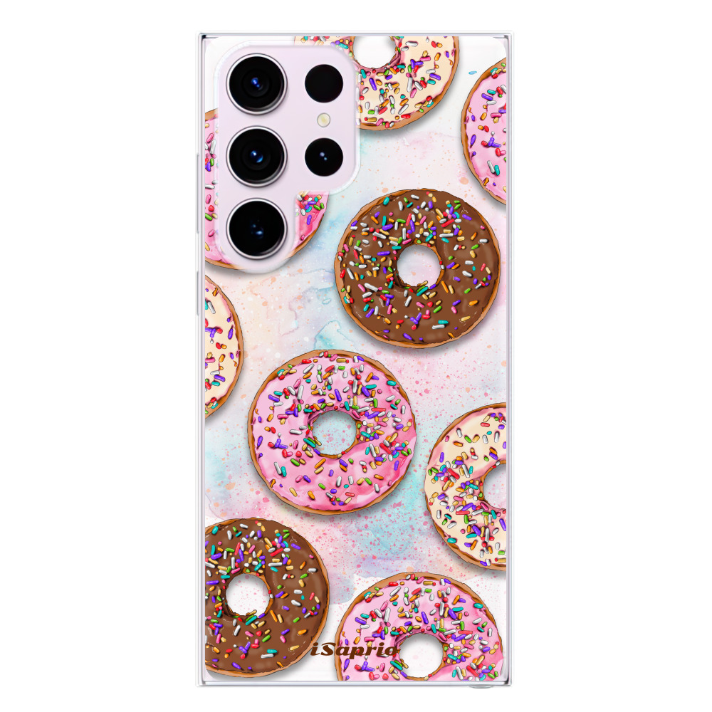 Odolné silikonové pouzdro iSaprio - Donuts 11 - Samsung Galaxy S23 Ultra