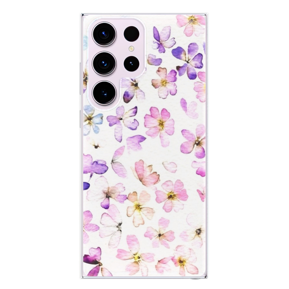 Odolné silikonové pouzdro iSaprio - Wildflowers - Samsung Galaxy S23 Ultra