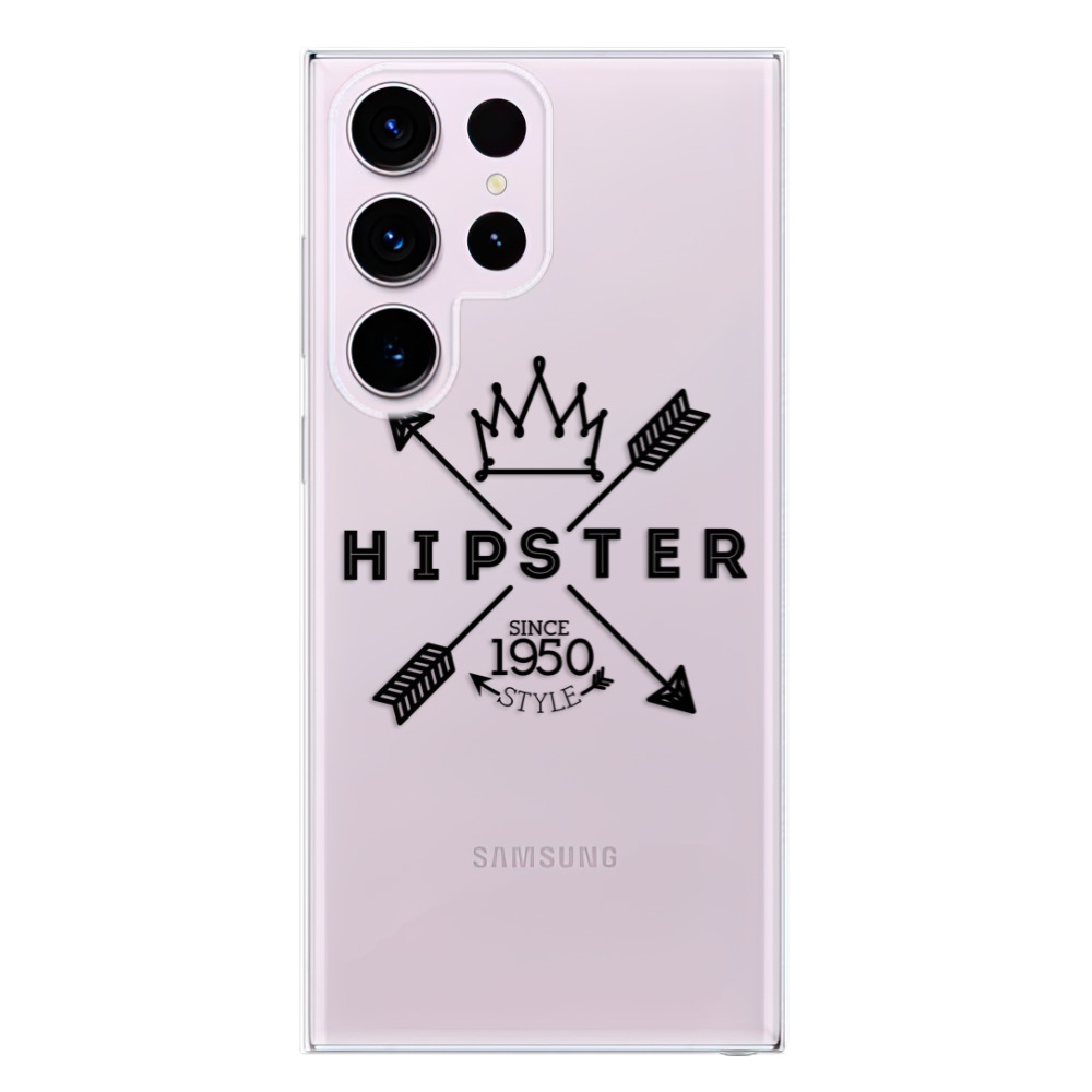 Odolné silikonové pouzdro iSaprio - Hipster Style 02 - Samsung Galaxy S23 Ultra