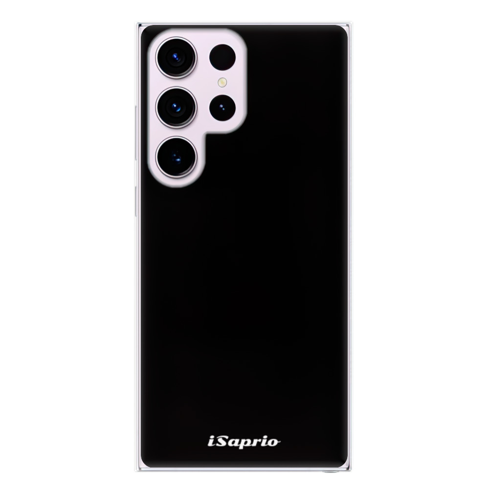 Odolné silikonové pouzdro iSaprio - 4Pure - černý - Samsung Galaxy S23 Ultra