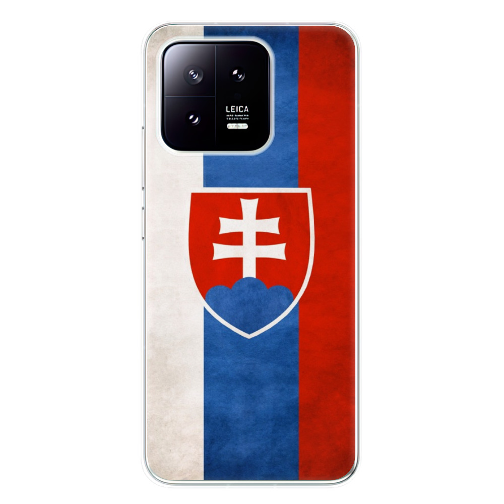 Odolné silikonové pouzdro iSaprio - Slovakia Flag - Xiaomi 13