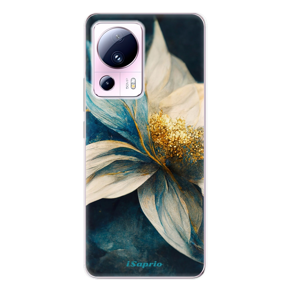 Odolné silikonové pouzdro iSaprio - Blue Petals - Xiaomi 13 Lite