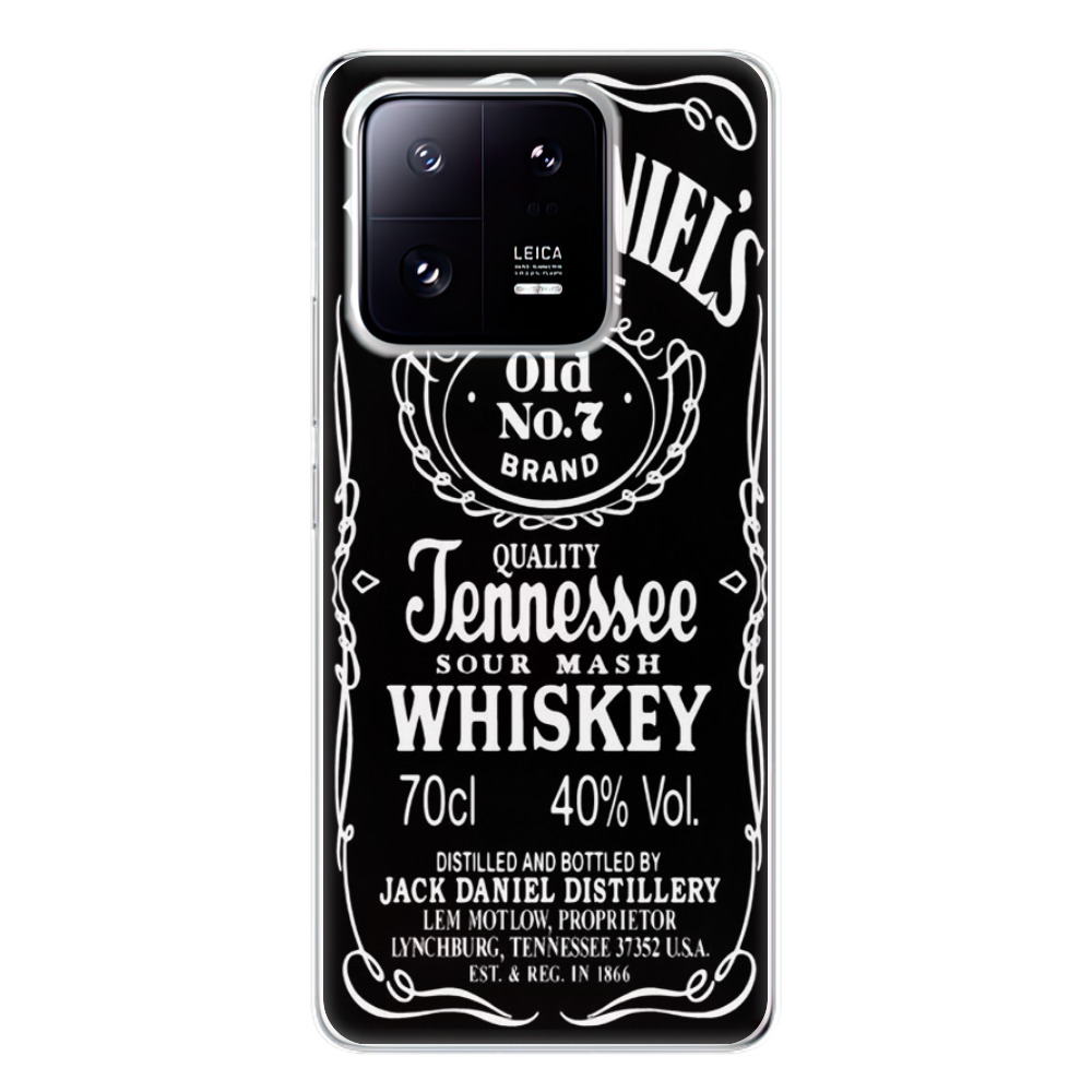 Odolné silikonové pouzdro iSaprio - Jack Daniels - Xiaomi 13 Pro