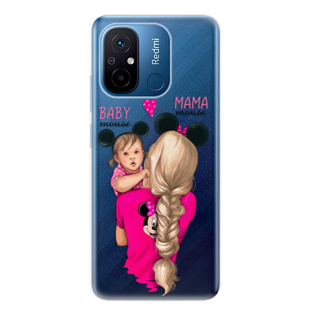 Odolné silikonové pouzdro iSaprio - Mama Mouse Blond and Girl - Xiaomi Redmi 12C