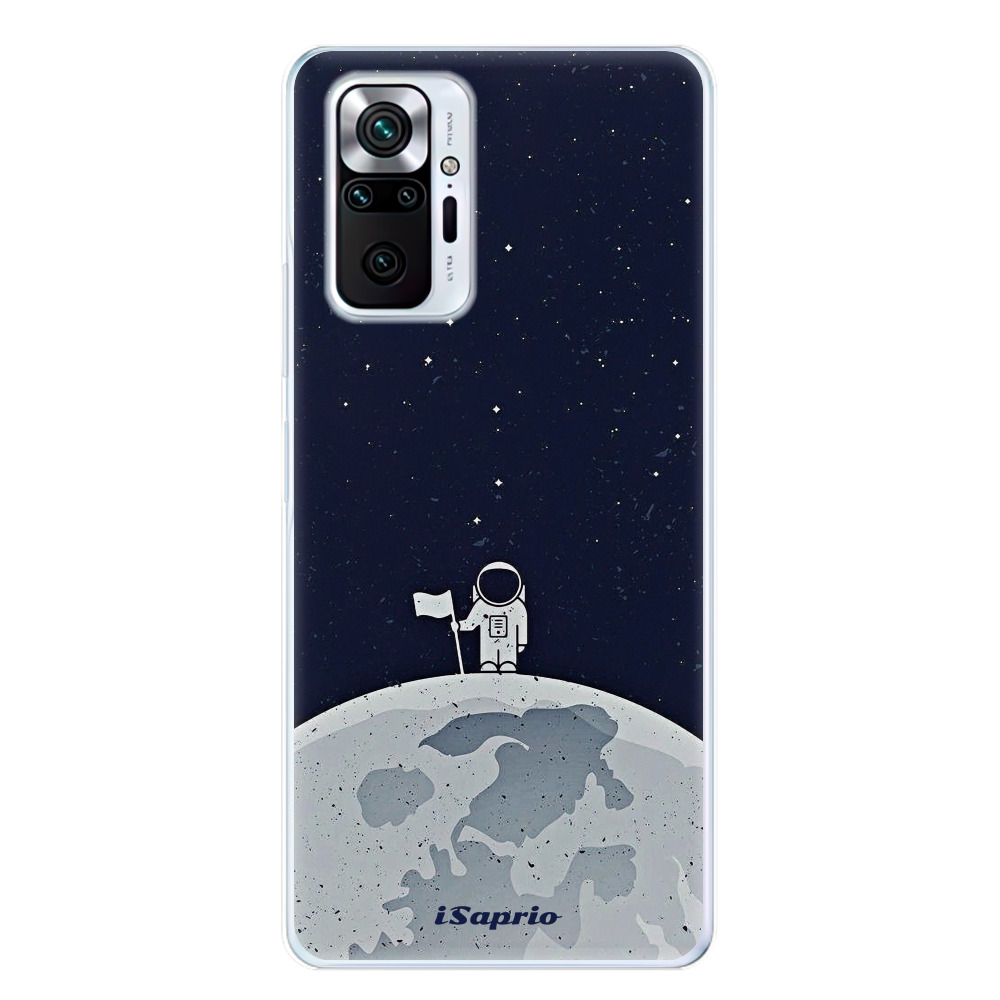 Silikonové odolné pouzdro iSaprio On The Moon 10 na mobil Xiaomi Redmi Note 10 Pro (Odolný silikonový kryt, obal, pouzdro iSaprio On The Moon 10 na mobilní telefon Xiaomi Redmi Note 10 Pro)