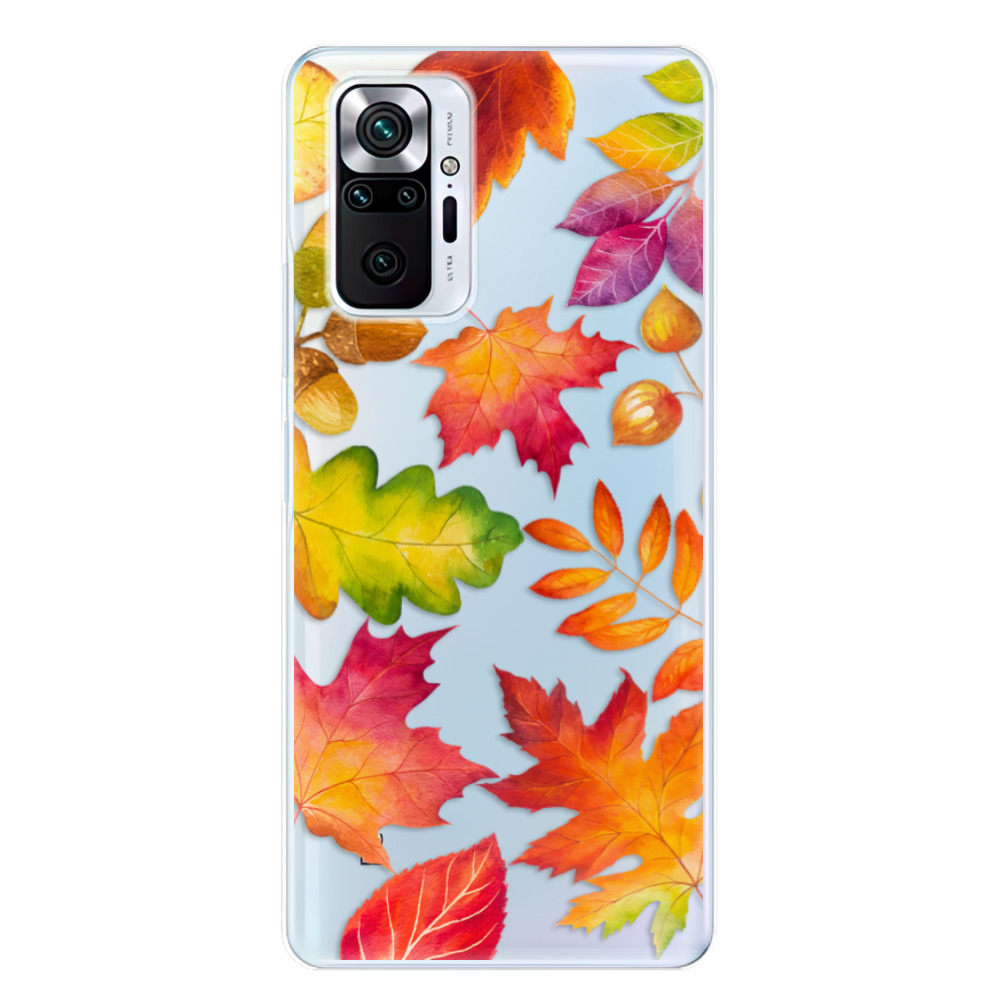 Silikonové odolné pouzdro iSaprio Autumn Leaves 01 na mobil Xiaomi Redmi Note 10 Pro (Odolný silikonový kryt, obal, pouzdro iSaprio Autumn Leaves 01 na mobilní telefon Xiaomi Redmi Note 10 Pro)