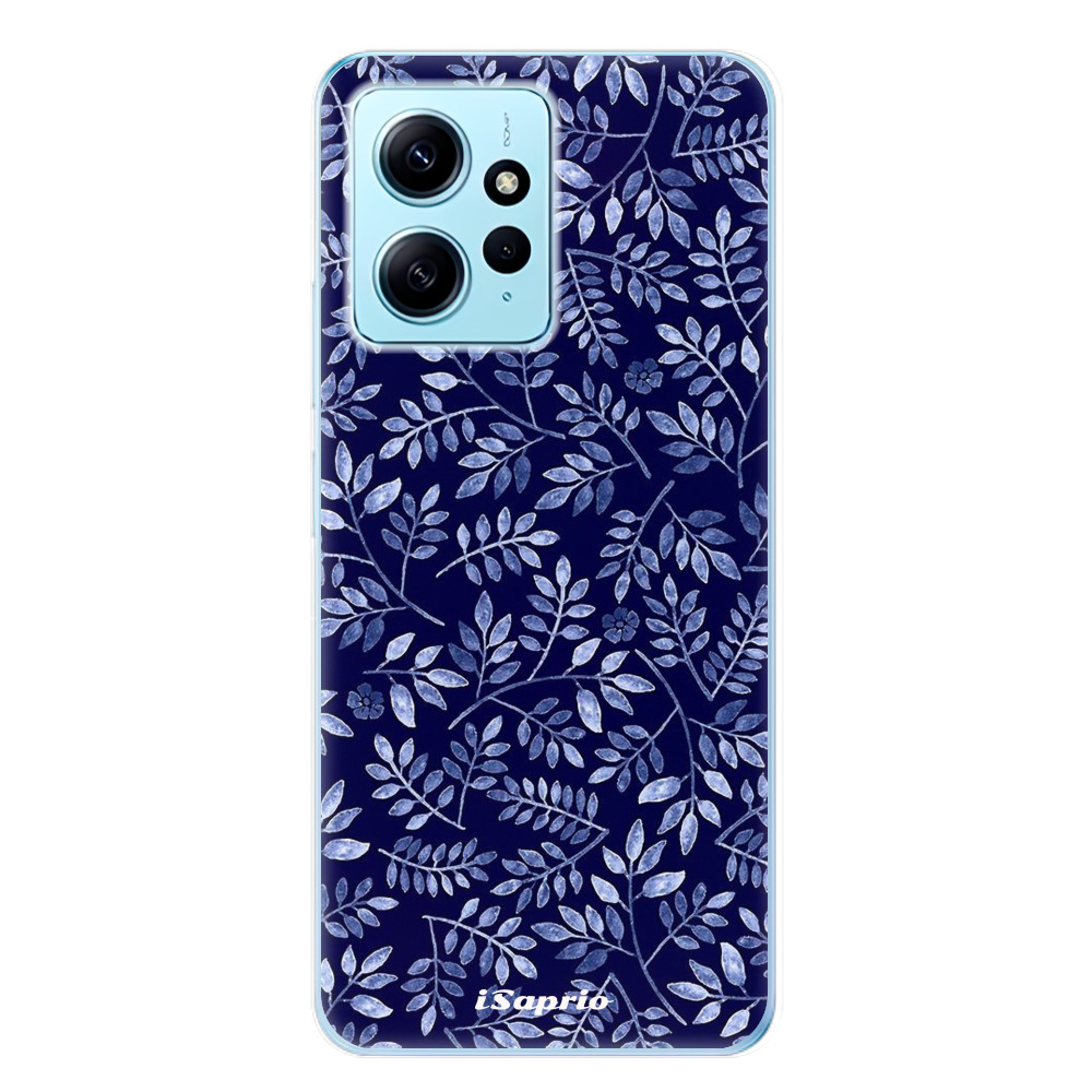 Odolné silikonové pouzdro iSaprio - Blue Leaves 05 - Xiaomi Redmi Note 12 5G
