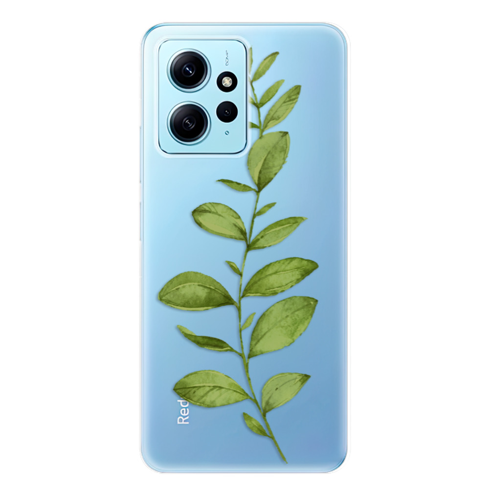 Odolné silikonové pouzdro iSaprio - Green Plant 01 - Xiaomi Redmi Note 12 5G