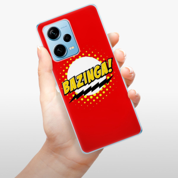 Odolné silikonové pouzdro iSaprio - Bazinga 01 - Xiaomi Redmi Note 12 Pro 5G / Poco X5 Pro 5G