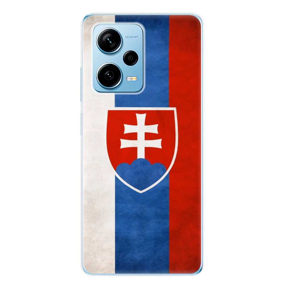 Odolné silikonové pouzdro iSaprio - Slovakia Flag - Xiaomi Redmi Note 12 Pro 5G / Poco X5 Pro 5G