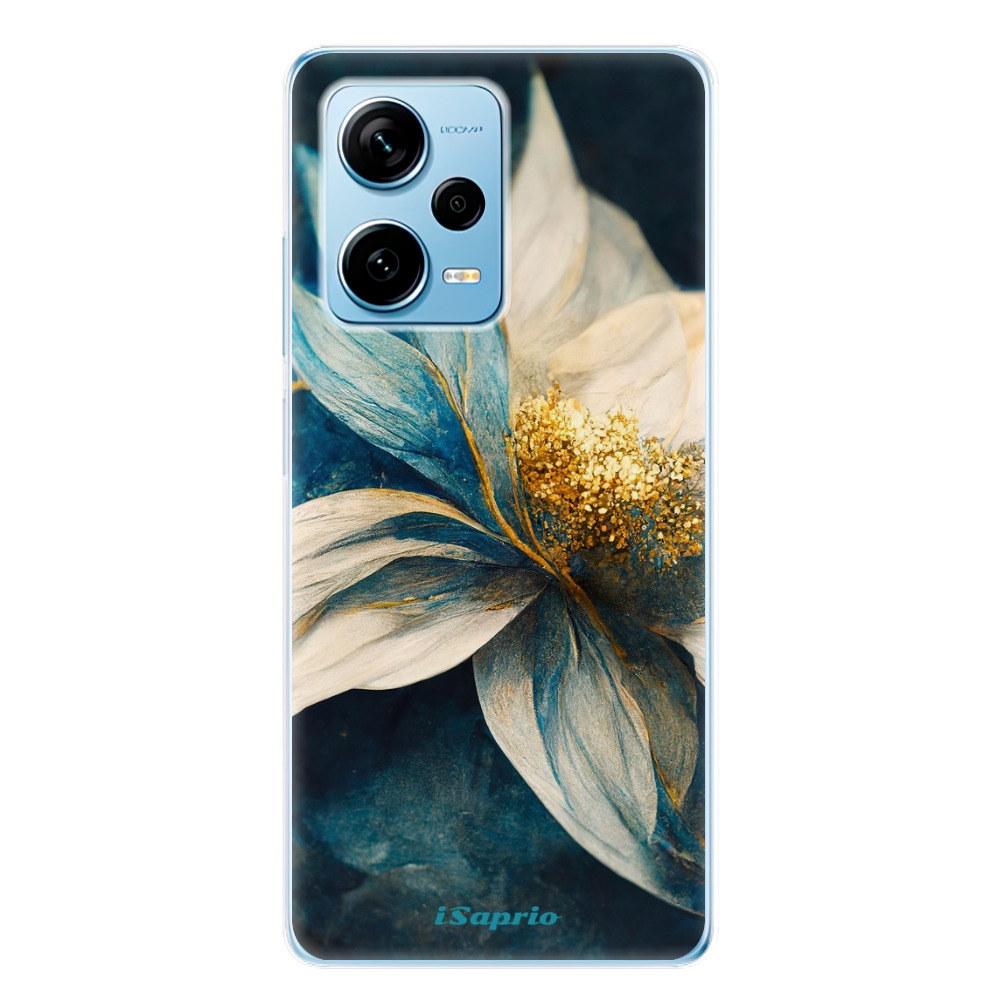 Odolné silikonové pouzdro iSaprio - Blue Petals - Xiaomi Redmi Note 12 Pro 5G / Poco X5 Pro 5G