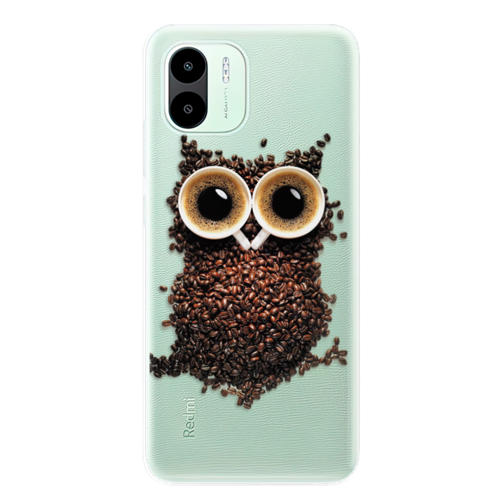 Odolné silikonové pouzdro iSaprio - Owl And Coffee - Xiaomi Redmi A1 / A2