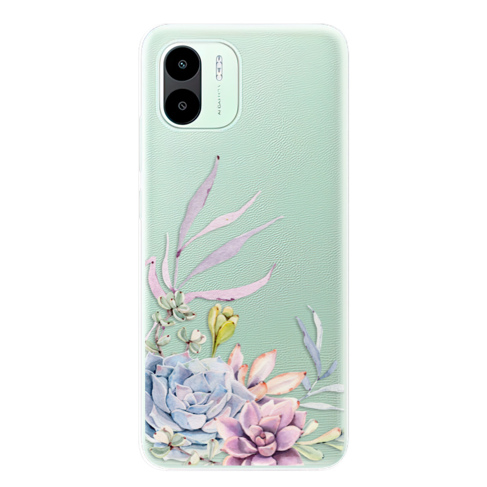 Odolné silikonové pouzdro iSaprio - Succulent 01 - Xiaomi Redmi A1 / A2