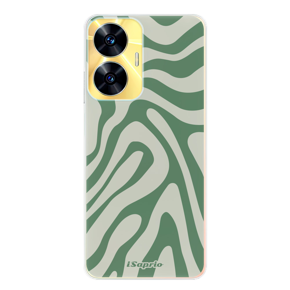 Odolné silikonové pouzdro iSaprio - Zebra Green - Realme C55