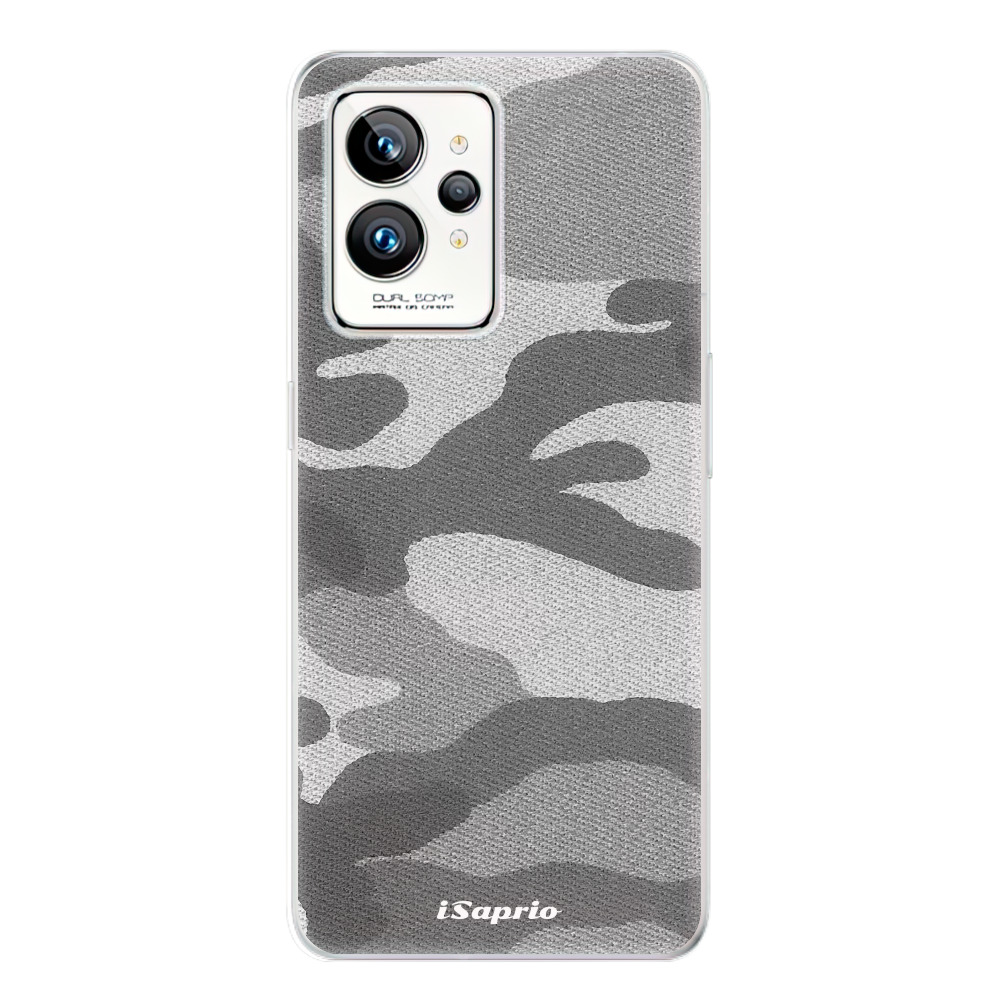 Odolné silikonové pouzdro iSaprio - Gray Camuflage 02 - Realme GT 2 Pro