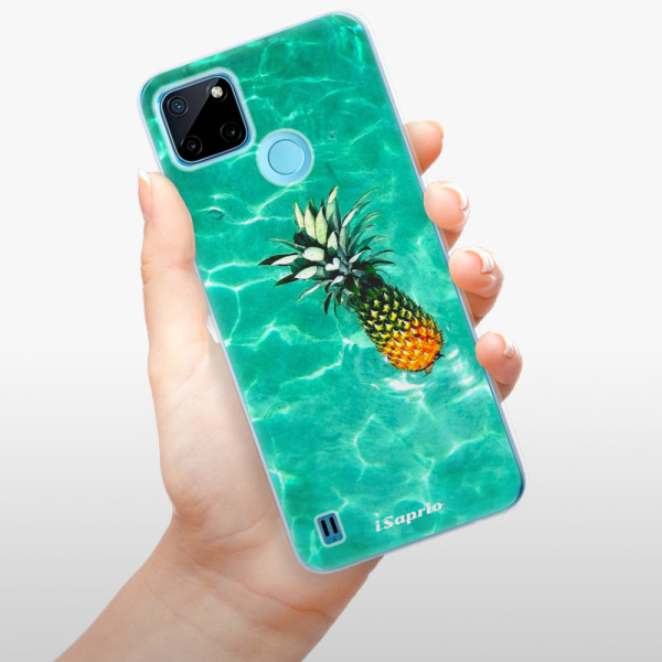 Odolné silikonové pouzdro iSaprio - Pineapple 10 - Realme C21Y / C25Y