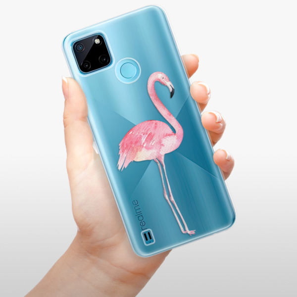 Odolné silikonové pouzdro iSaprio - Flamingo 01 - Realme C21Y / C25Y