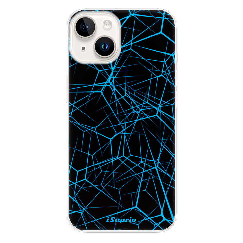 Odolné silikonové pouzdro iSaprio - Abstract Outlines 12 - iPhone 15