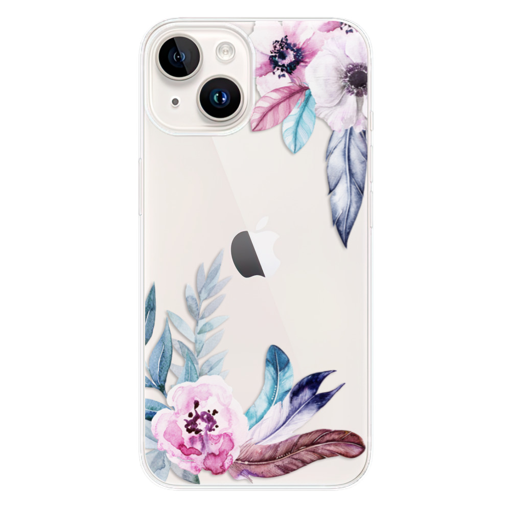 Odolné silikonové pouzdro iSaprio - Flower Pattern 04 - iPhone 15