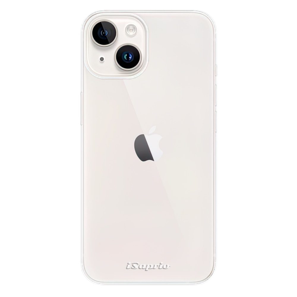 Odolné silikonové pouzdro iSaprio - 4Pure - mléčný bez potisku - iPhone 15