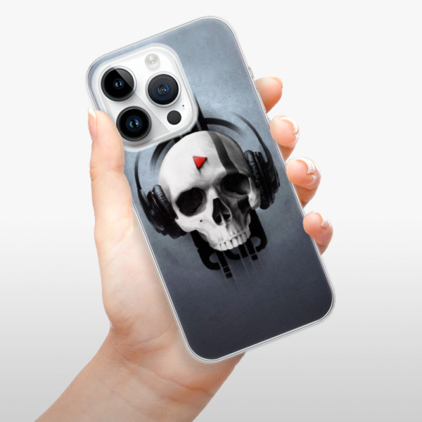 Odolné silikonové pouzdro iSaprio - Skeleton M - iPhone 15 Pro