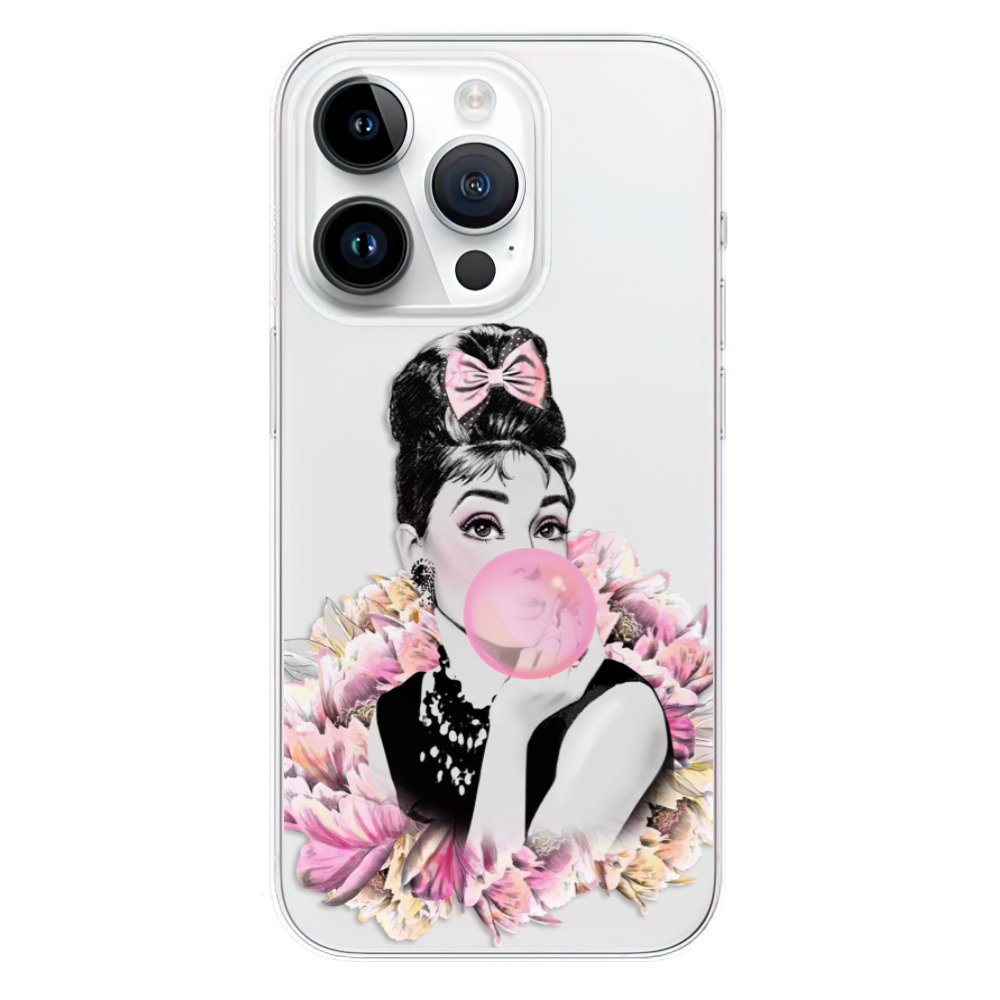 Odolné silikonové pouzdro iSaprio - Pink Bubble - iPhone 15 Pro