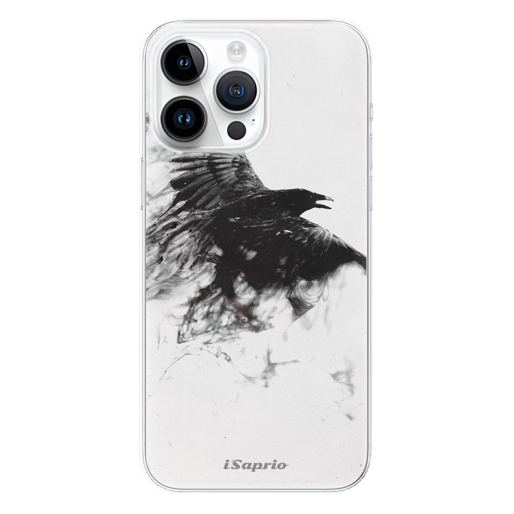 Odolné silikonové pouzdro iSaprio - Dark Bird 01 - iPhone 15 Pro Max