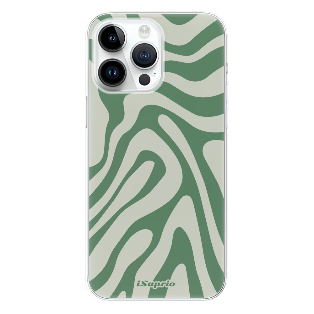 Odolné silikonové pouzdro iSaprio - Zebra Green - iPhone 15 Pro Max