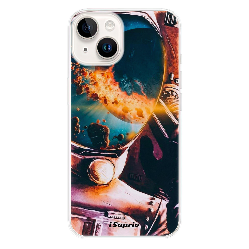 Silikonové odolné pouzdro iSaprio Astronaut 01 na mobil Apple iPhone 15 Plus (Odolný silikonový kryt, obal, pouzdro iSaprio Astronaut 01 na mobilní telefon Apple iPhone 15 Plus)