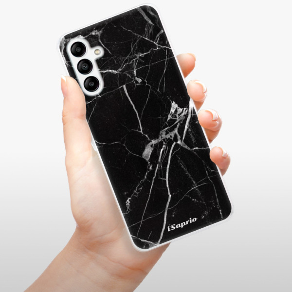 Odolné silikonové pouzdro iSaprio - Black Marble 18 - Samsung Galaxy A04s