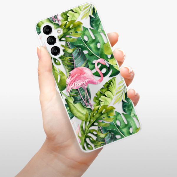 Odolné silikonové pouzdro iSaprio - Jungle 02 - Samsung Galaxy A04s