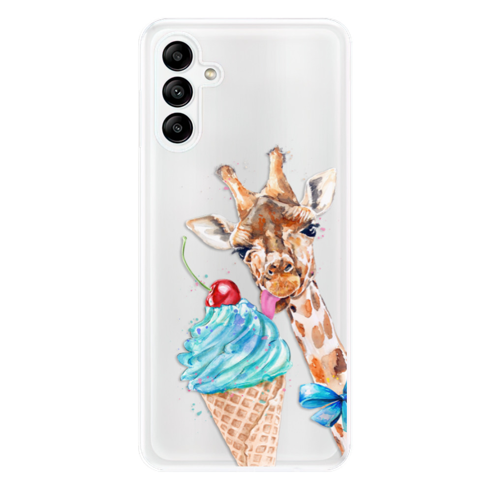 Odolné silikonové pouzdro iSaprio - Love Ice-Cream - Samsung Galaxy A04s