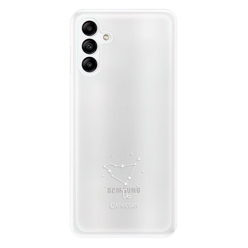 Odolné silikonové pouzdro iSaprio - čiré - Kozoroh - Samsung Galaxy A04s
