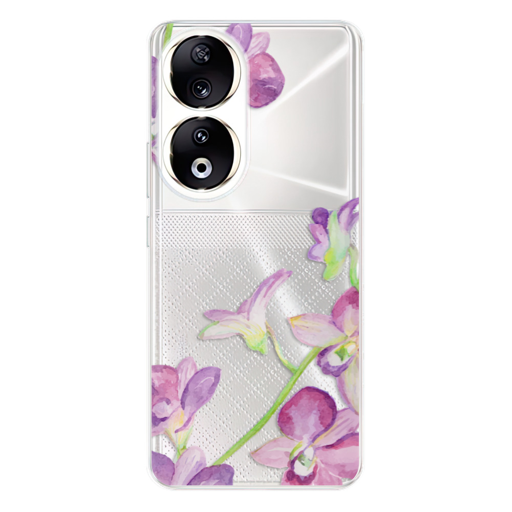 Odolné silikonové pouzdro iSaprio - Purple Orchid - Honor 90 5G