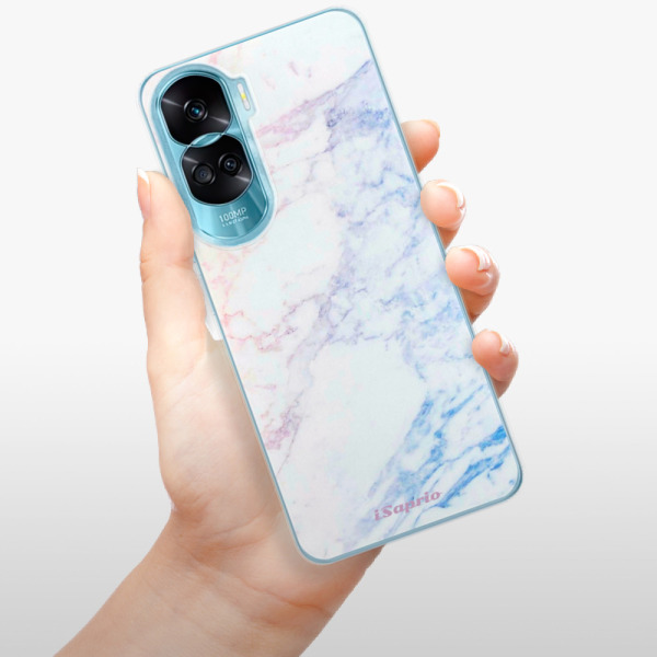 Odolné silikonové pouzdro iSaprio - Raibow Marble 10 - Honor 90 Lite 5G