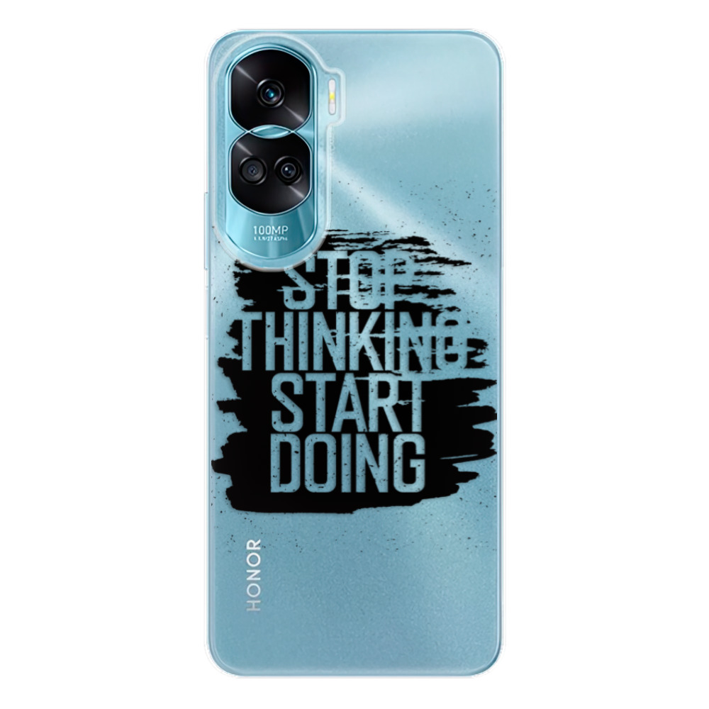 Odolné silikonové pouzdro iSaprio - Start Doing - black - Honor 90 Lite 5G