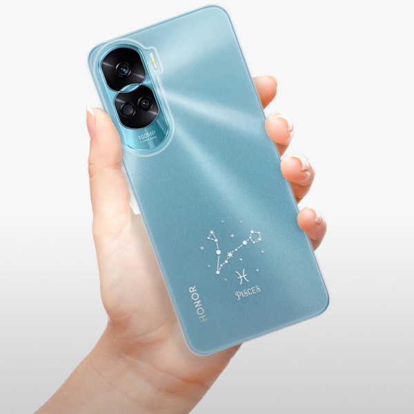 Odolné silikonové pouzdro iSaprio - čiré - Ryby - Honor 90 Lite 5G