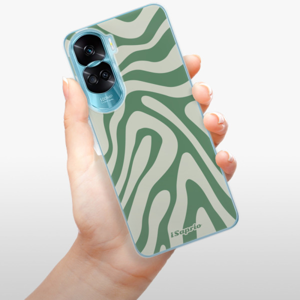 Odolné silikonové pouzdro iSaprio - Zebra Green - Honor 90 Lite 5G