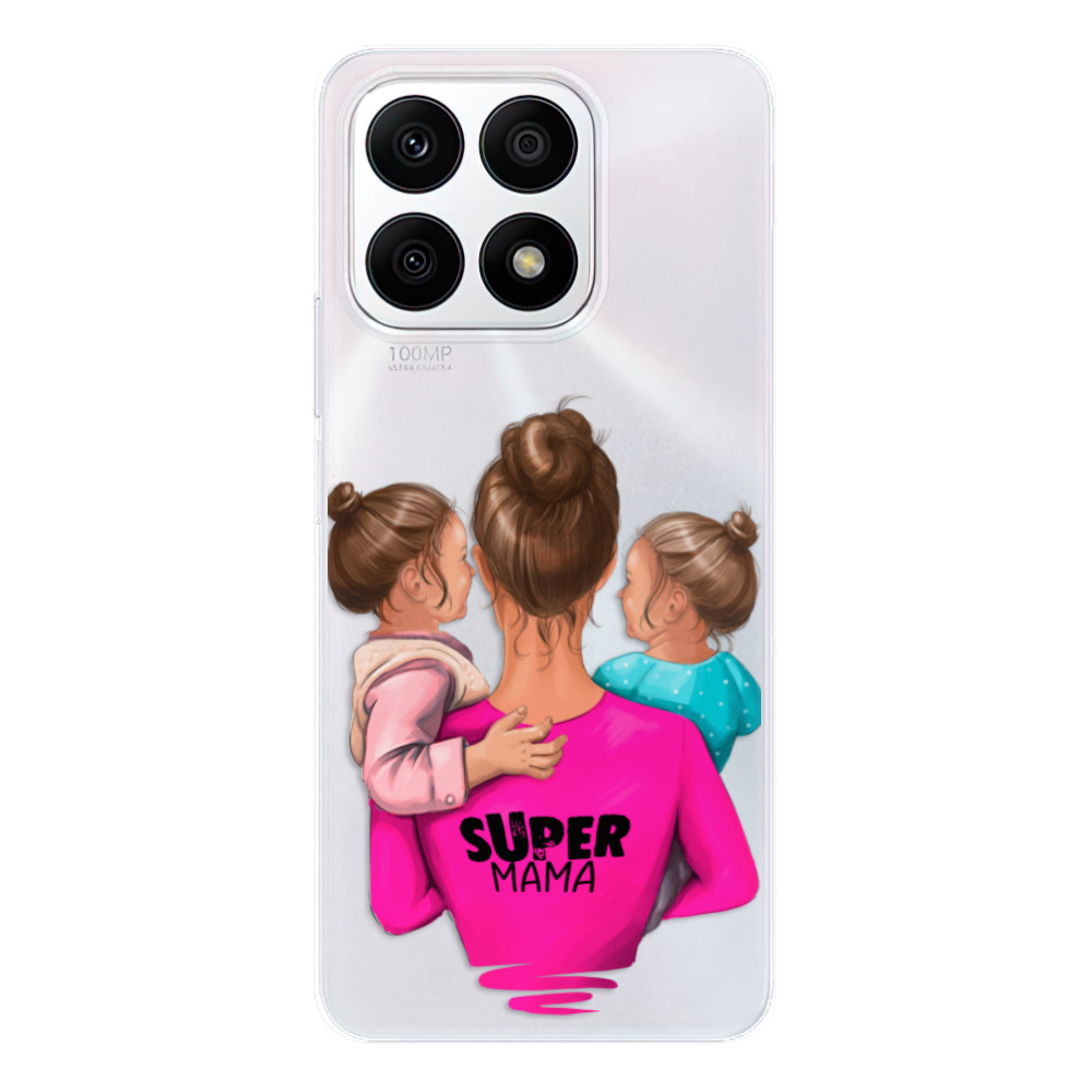 Odolné silikonové pouzdro iSaprio - Super Mama - Two Girls - Honor X8a