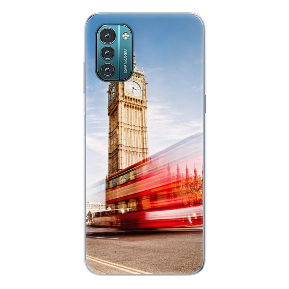 Odolné silikonové pouzdro iSaprio - London 01 - Nokia G11 / G21