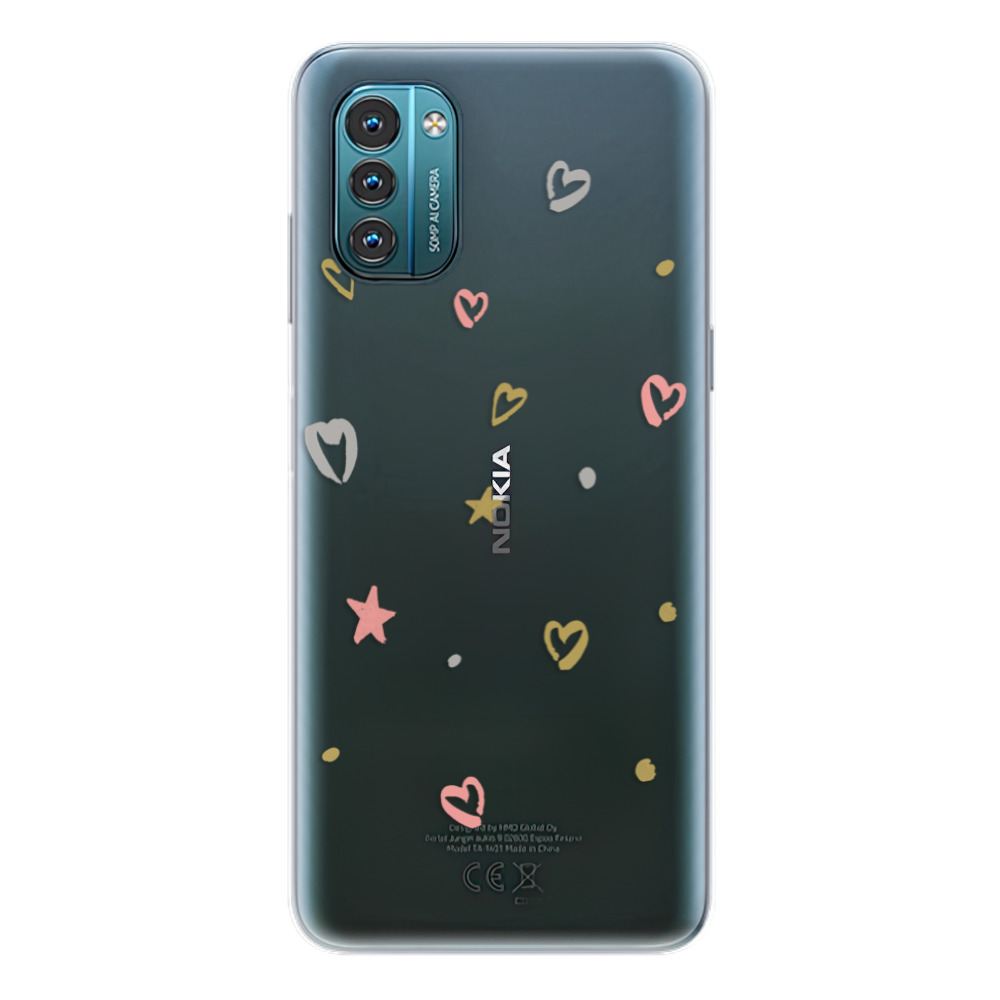 Odolné silikonové pouzdro iSaprio - Lovely Pattern - Nokia G11 / G21