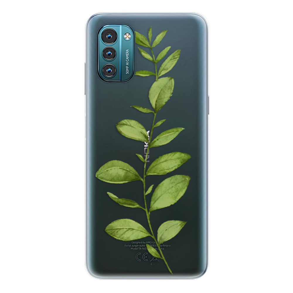 Odolné silikonové pouzdro iSaprio - Green Plant 01 - Nokia G11 / G21