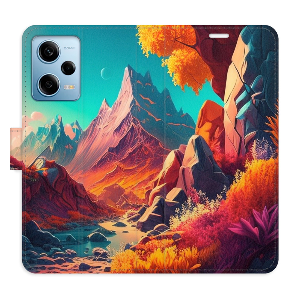 Flipové pouzdro iSaprio - Colorful Mountains - Xiaomi Redmi Note 12 Pro 5G / Poco X5 Pro 5G