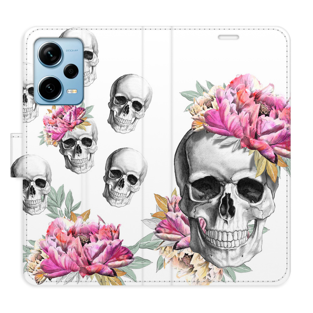 Flipové pouzdro iSaprio - Crazy Skull - Xiaomi Redmi Note 12 Pro+ 5G