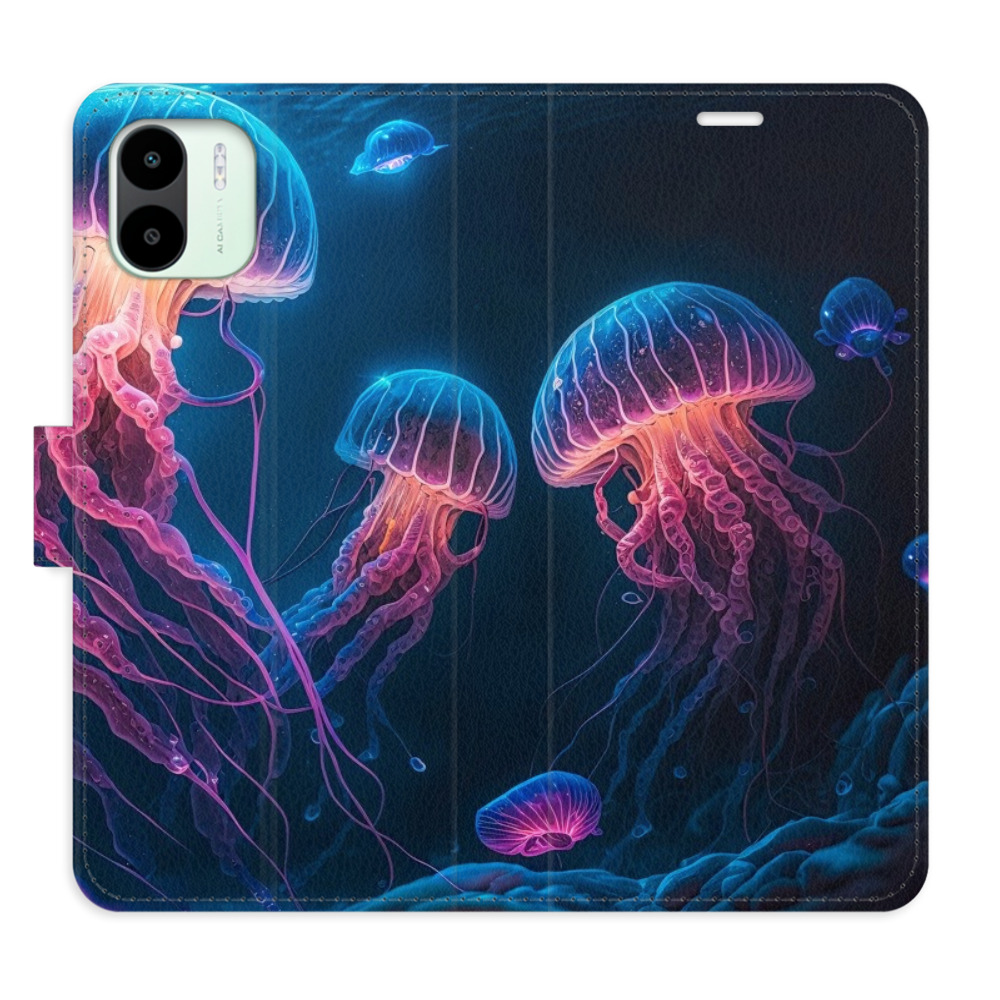 Flipové pouzdro iSaprio - Jellyfish - Xiaomi Redmi A1 / A2