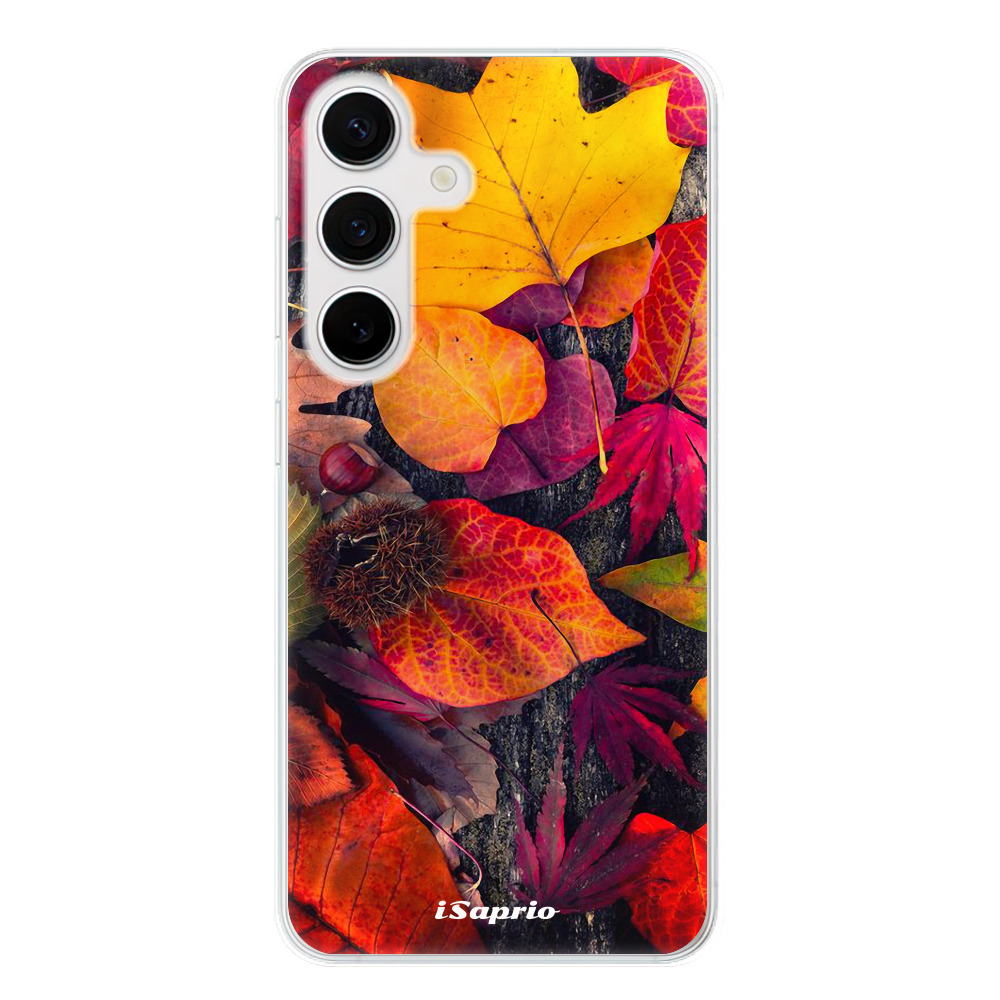 Odolné silikonové pouzdro iSaprio - Autumn Leaves 03 - Samsung Galaxy S24