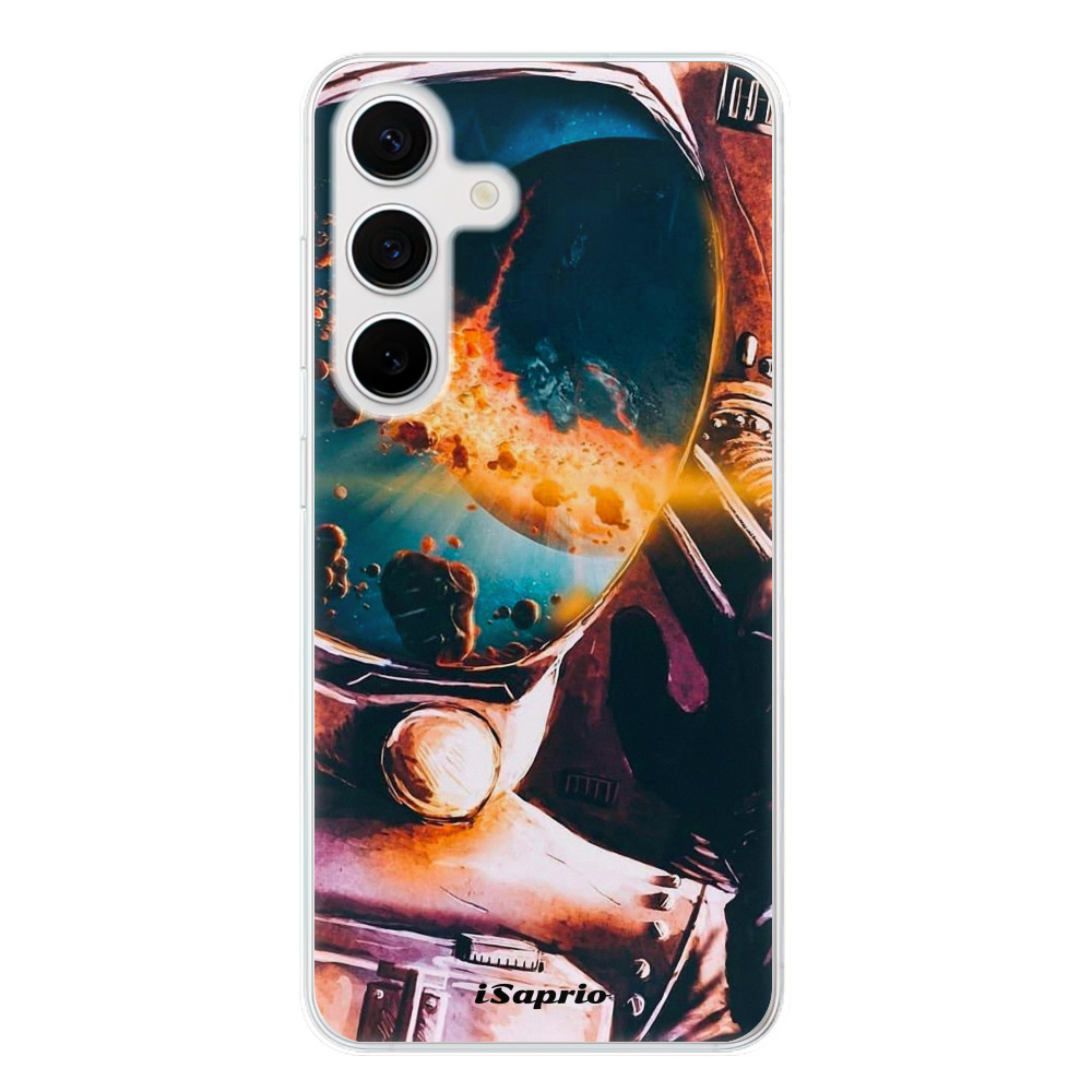 Silikonové odolné pouzdro iSaprio - Astronaut 01 - Samsung Galaxy S24 (Odolný silikonový kryt, obal, pouzdro iSaprio Astronaut 01 na mobilní telefon Samsung Galaxy S24)